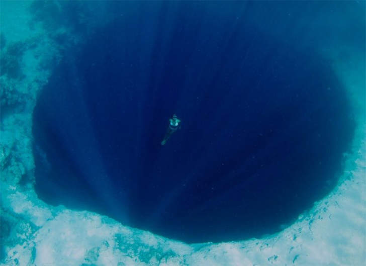 oceano mar Dean’s Blue Hole buraco azul