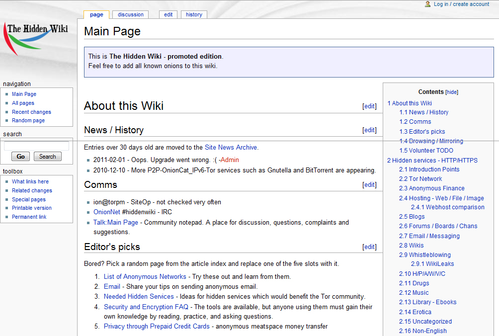 tor browser the hidden wiki hydra2web