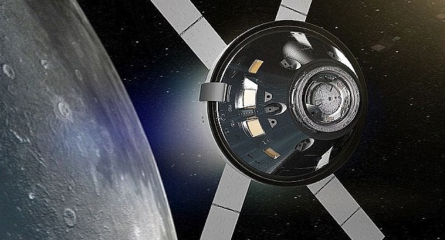 Orion fará pequena missão até a órbita da Lua (Foto: Nasa)