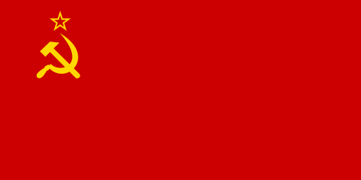 A bandeira da União Soviética
