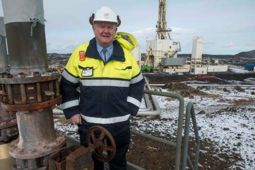 O engenheiro Albert Albertsson diz que o poço geotérmico da Islândia pode gerar de cinco a 10 vezes mais energia do que um poço convencional