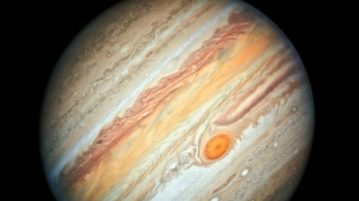 mancha vermelha em júpiter