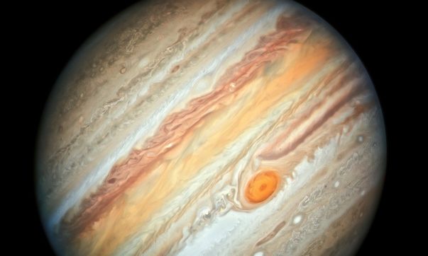 mancha vermelha em júpiter