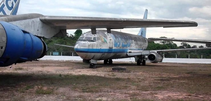 Aeronaves estão abandonadas há quase 20 anos em ‘cemitério de aviões’
