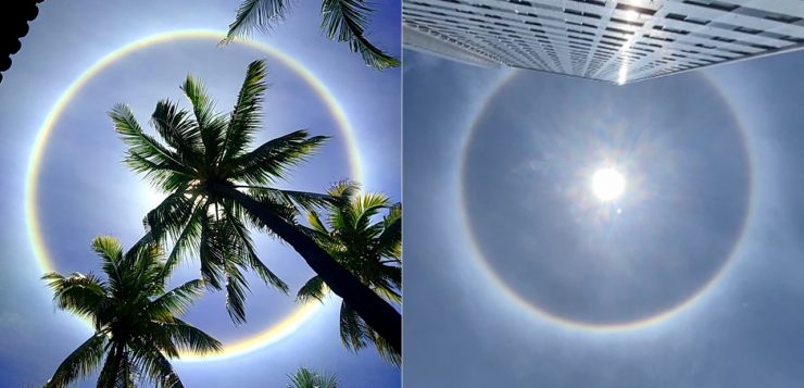 Halo Solar: conheça o fenômeno que foi flagrado no céu do Brasil