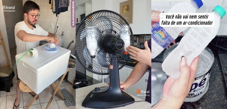 Ar-condicionado caseiro: confira técnicas para combater o calor intenso